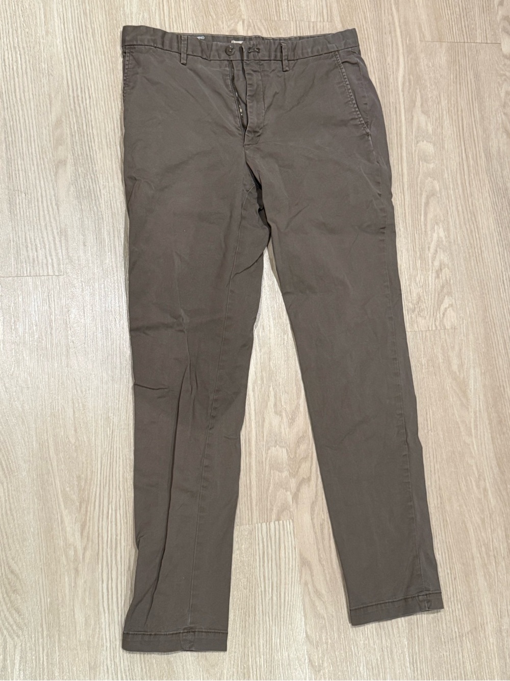 Banana Republic Brown Slim Chinos 34x34